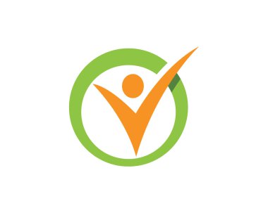 Logo ve şablonu başarılı insanlar iş vektör 