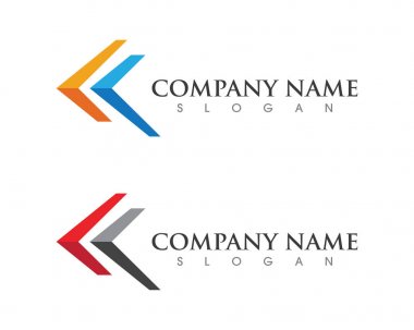 Vektör - İş soyut logo tasarım şablonu 