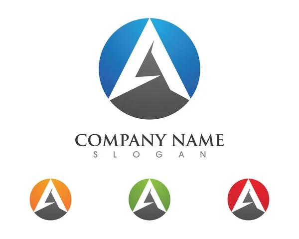 List logo i symbole szablon wektor — Wektor stockowy