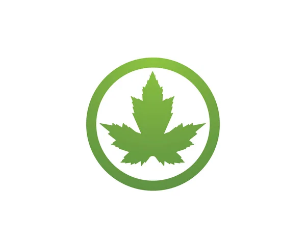 オークの葉のロゴとシンボル ベクトル テンプレート — ストックベクタ