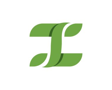 Yaprak doğa gitmek yeşil logo ans şablon vektörel çizimler