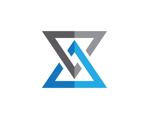 Vector - Modello di design del logo astratto aziendale — Vettoriale Stock