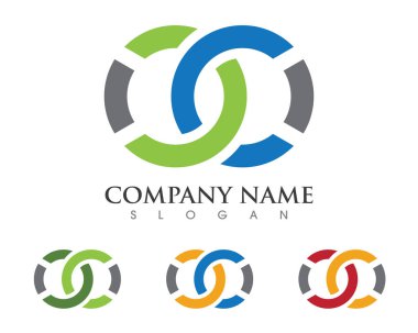 C daire iş logo ve sembolleri