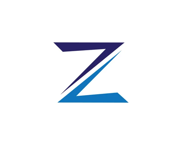 Business corporate letter Z logo ontwerp vector — Stockvector