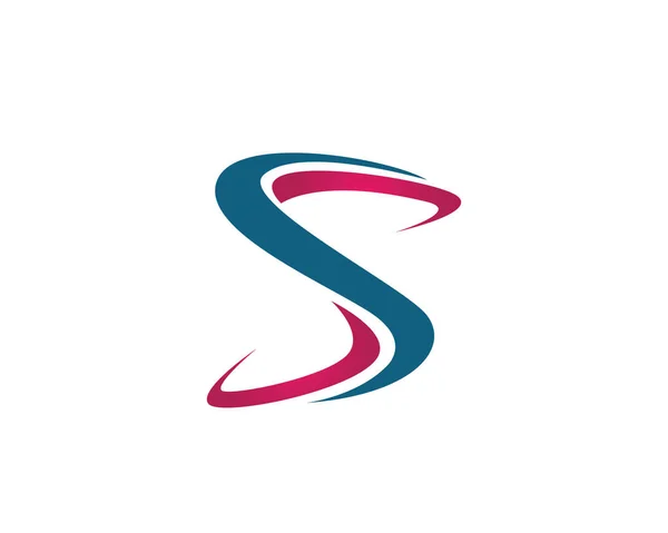 Scrisoare de afaceri S logo design șablon vector — Vector de stoc