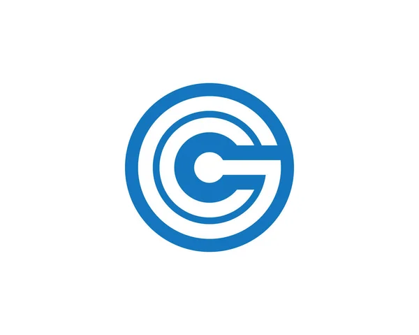 G 文字のロゴとシンボル テンプレート アイコン — ストックベクタ