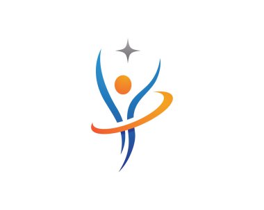 Başarılı insanlar iş logo