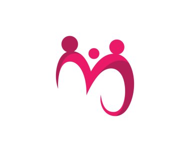 Sağlık insanlar logo ve sembolü