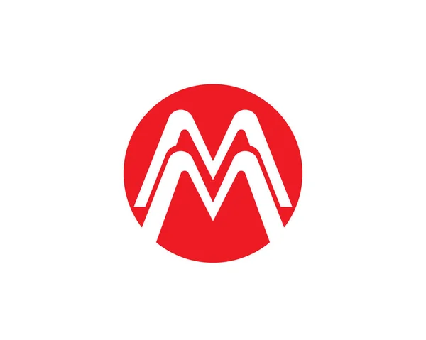 Ikony wektora litery M takie logo — Wektor stockowy