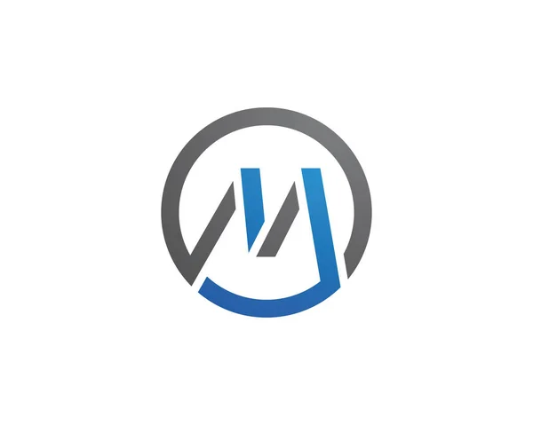 M-літери бізнес логотип і символи — стоковий вектор