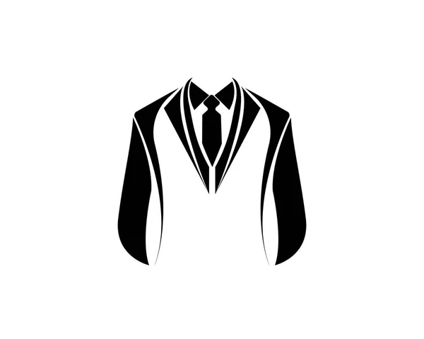 Stile smoking uomo logo e simboli — Vettoriale Stock