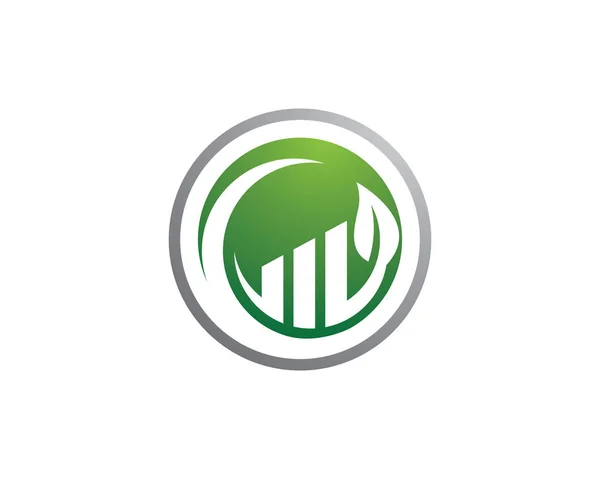 Logotipo y símbolos de finanzas empresariales — Vector de stock