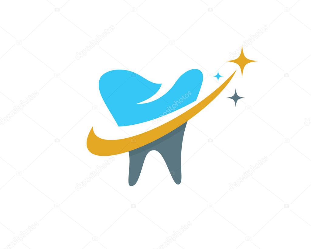 Dental care family logo