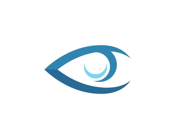 Modelo de logotipo Eye Care —  Vetores de Stock