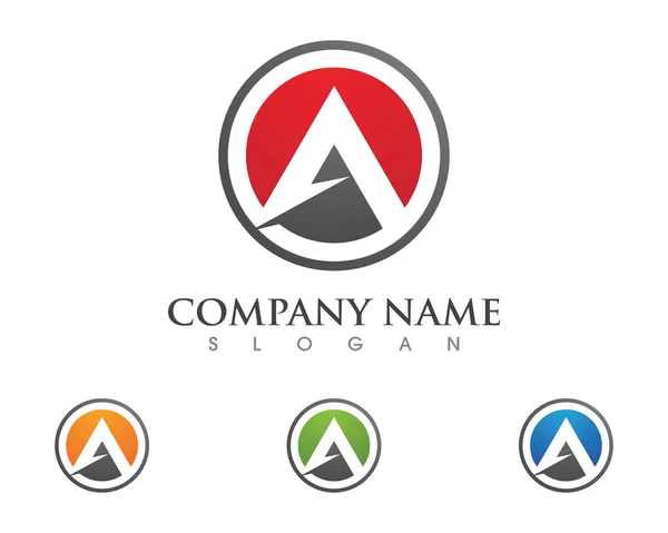 Wzór logo litery — Wektor stockowy