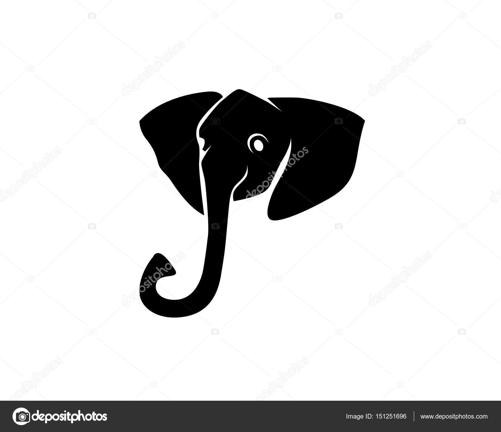 Download Elephant vector logo head template — Stock Vector © elaelo ...