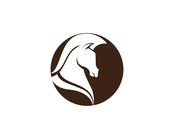 Вектор шаблону логотипу коня — стоковий вектор