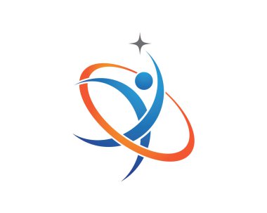 Sağlık başarı hayat insanlar logo