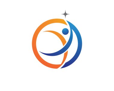 Sağlık başarı hayat insanlar logo