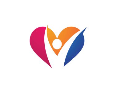 İş başarı insanlar logo ve sembolü