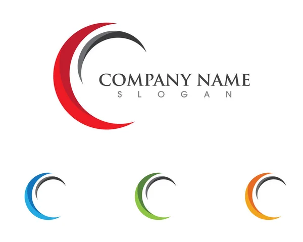 Logotipo letra C — Vector de stock