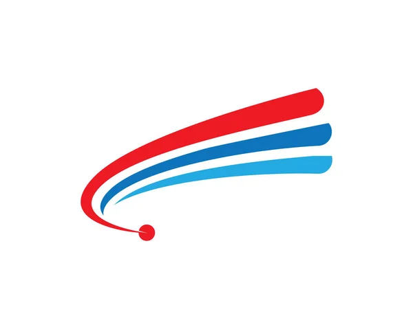 Logo trasferimento dati freccia — Vettoriale Stock