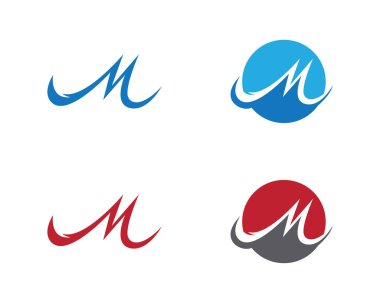 M harfi logosu