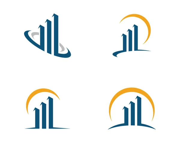 Obchodní profesionální logo šablona — Stockový vektor