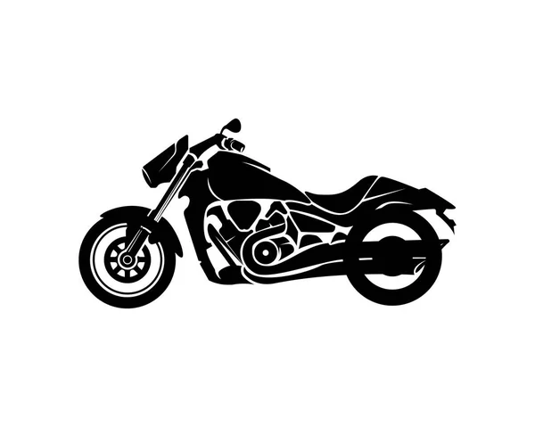 Motorradsymbole im amerikanischen Stil — Stockvektor