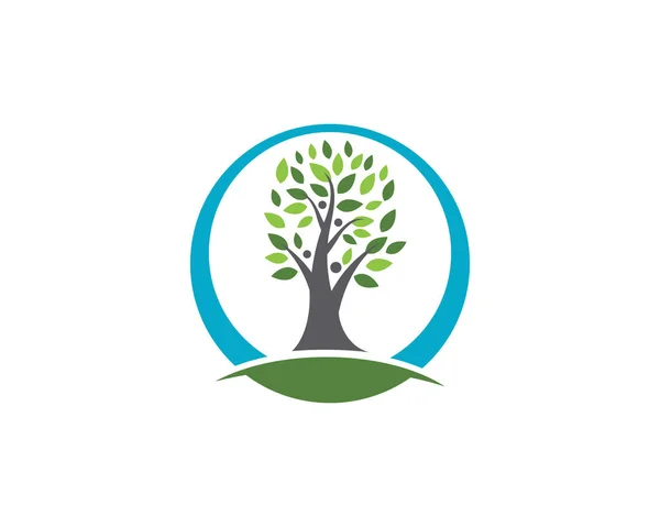 Логотипи екології зеленого листя природи Векторна піктограма — стоковий вектор