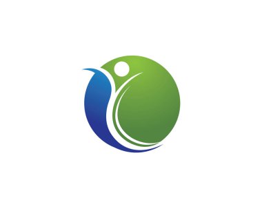 Sağlık insan bakım logosu