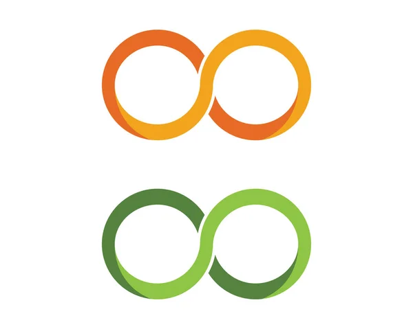 Plantilla de logotipo Infinity — Archivo Imágenes Vectoriales