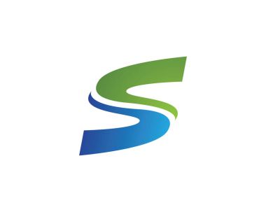 S Harfi Logo şablonu
