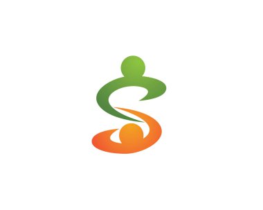 S Harfi Logo şablonu