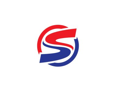 S Harfi Logo şablonu