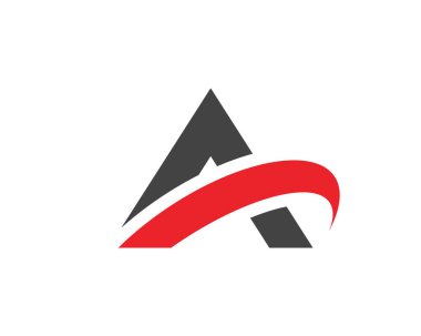 Bir Harf Logosu İş Şablonu Vektör simgesi