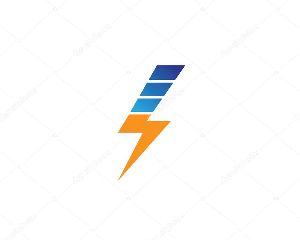 Vector - Vector lightning and fast business  logo