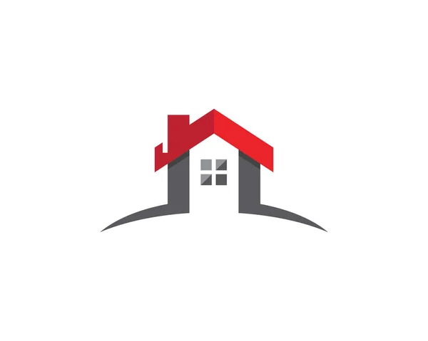 Шаблон логотипа недвижимости и домашних зданий — стоковый вектор