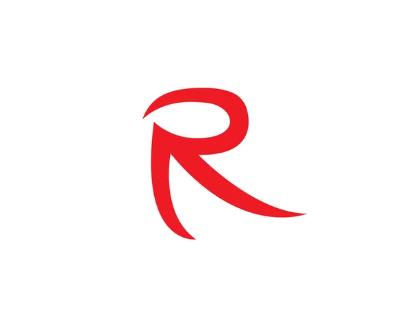 R listów logo i symbole — Wektor stockowy