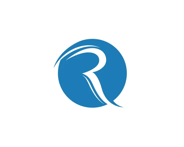 R letras logotipo y símbolos — Vector de stock