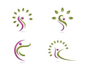 Sağlık Logo şablonu