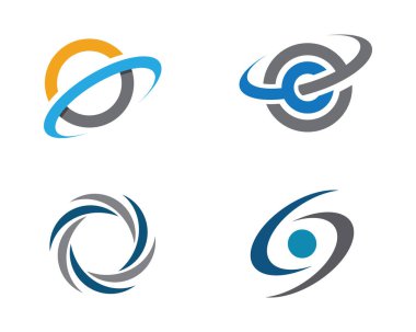 Tel dünya Logo şablonu