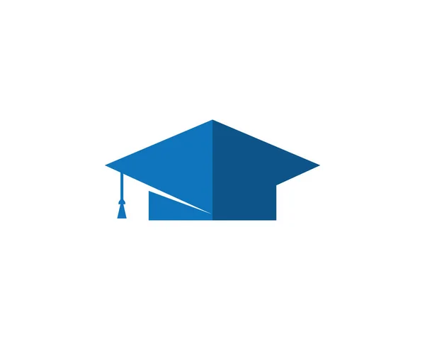 Logotipo e símbolos de educação — Vetor de Stock
