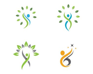 Sağlık Logo şablonu