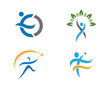 Sağlık Logo şablonu