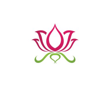 Güzellik Lotus Logo şablonu