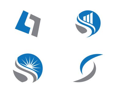 S Harfi Logo şablonu