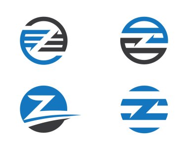 Z harfi Logo iş profesyonel logo şablonu