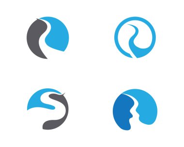 Nehir Logo şablonu