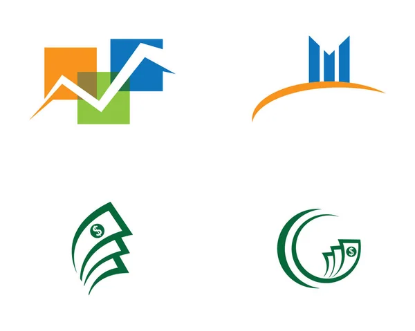 Logotipo das finanças das empresas —  Vetores de Stock